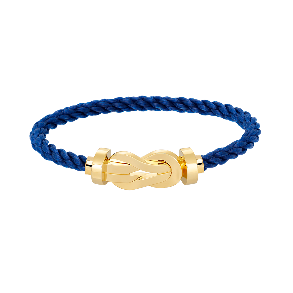 GlowCHANCE LARGE 8 FIGURE BUCKLE NO DIAMOND BRACELET GOLD