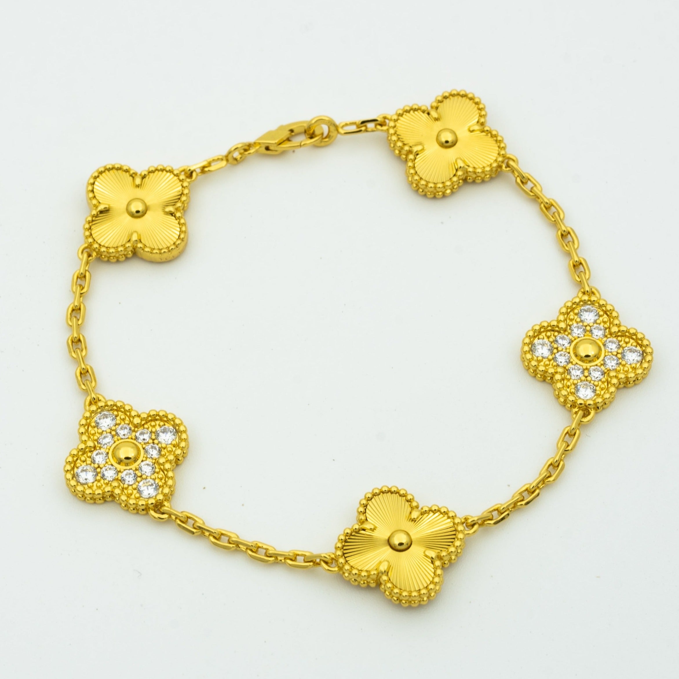 [Glow Jewelry] CLOVER 5 MOTIF LASER BRACELET COLLECTION
