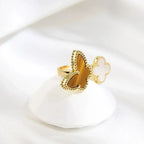 ¡®Glow¡¯LUCKY BETWEEN THE FINGER RING