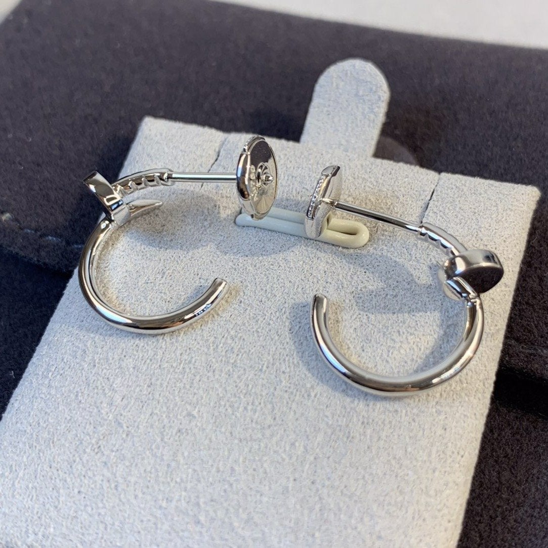 GlowJUSTE EARRINGS SILVER