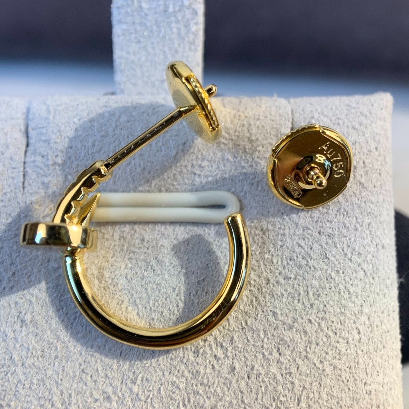 GlowJUSTE EARRINGS GOLD