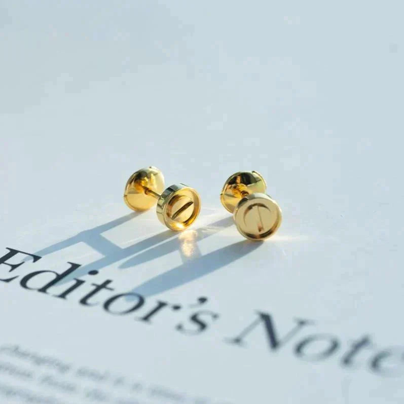 GlowLOVE EARRINGS GOLD 10MM