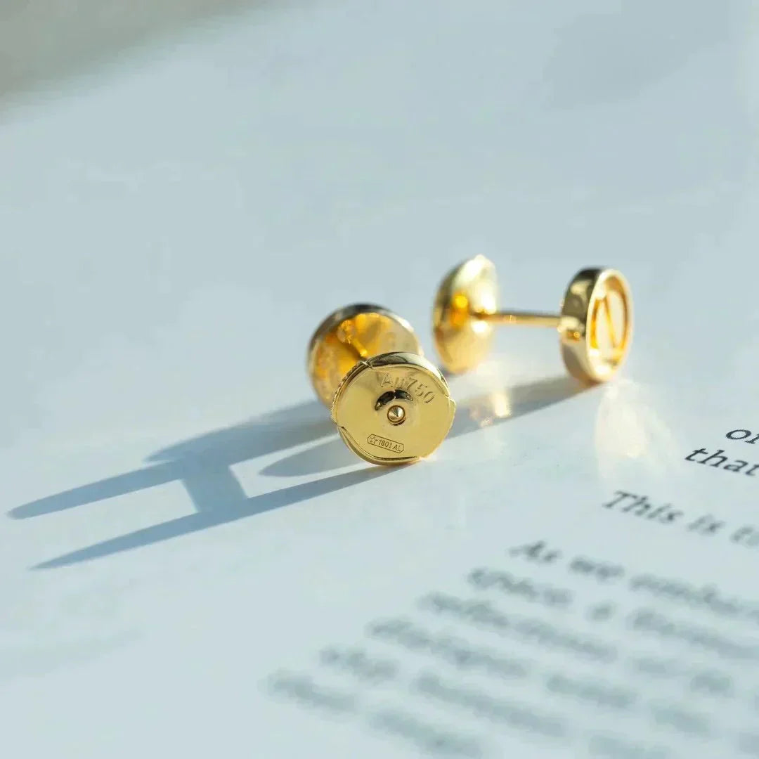 GlowLOVE EARRINGS GOLD 10MM