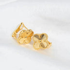 ¡®Glow¡¯CLOVER MEDIUM 1 MOTIFS LASER EARRINGS