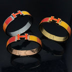 GlowH BRACELET ORANGE RAINBOW CERAMIC