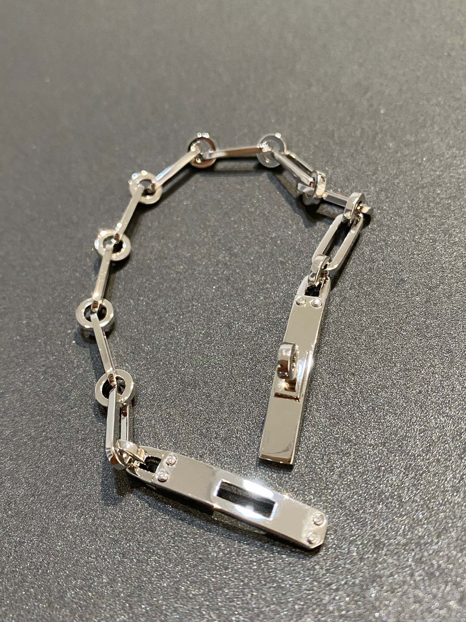 GlowCHAINE BRACELET SMALL MODEL DIAMOND