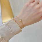GlowSTAR 1 DIAMOND PINK GOLD BRACELET