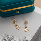 GlowSTAR EARRINGS GOLD
