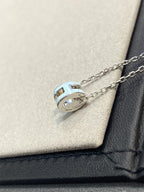 GlowPOP H LIGHT BLUE NECKLACE
