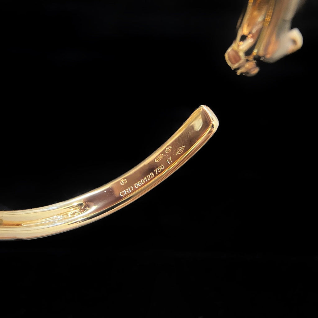 GlowPANTHERE GOLD OPEN BRACELET