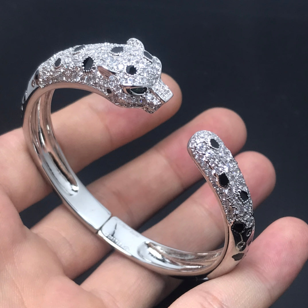 GlowPANTHERE BIG BRACELET DIAMONDS
