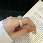 GlowPANTHERE 5.5MM ALL DIAMOND RING