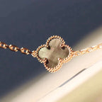 ¡®Glow¡¯CLOVER 20 MOTIFS LASER DIAMOND NECKLACE