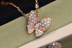 ¡®Glow¡¯BUTTERFLY DIAMOND NECKLACE