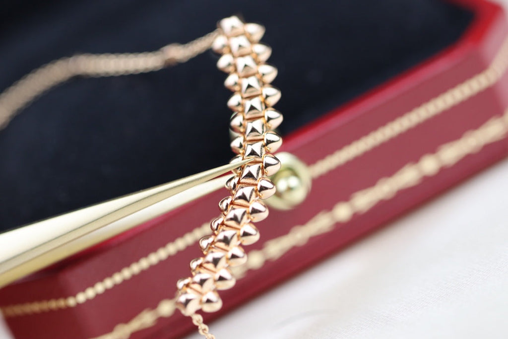 GlowCLASH PINK GOLD NECKLACE