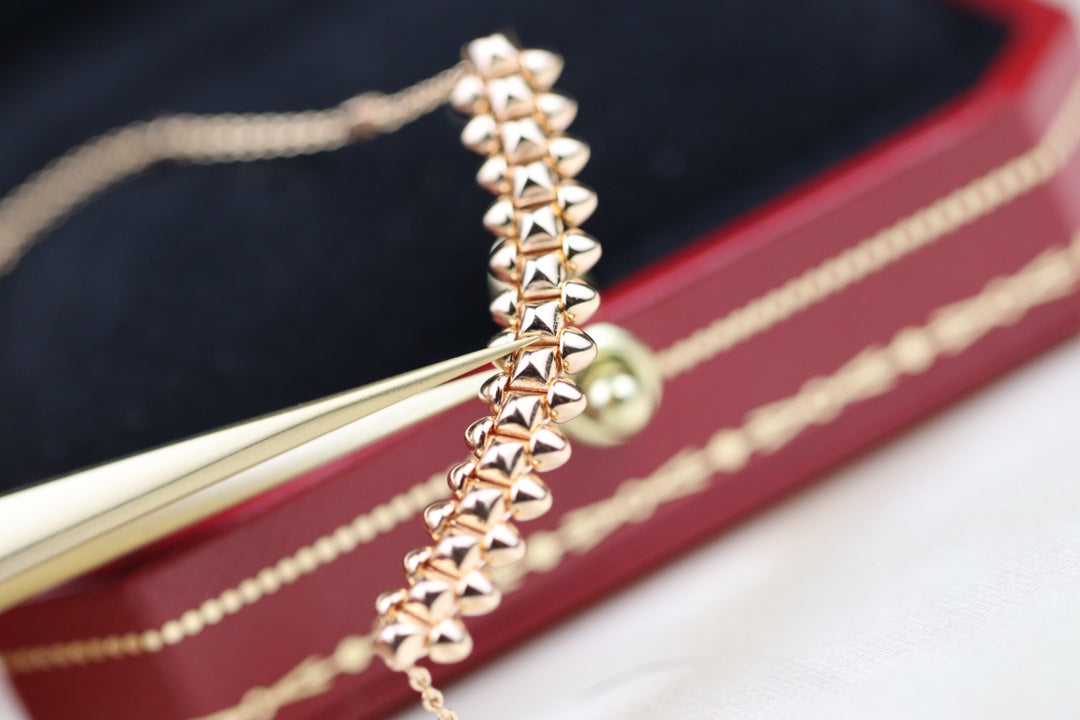 GlowCLASH PINK GOLD NECKLACE