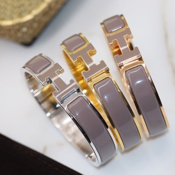 GlowH BRACELET 12MM BROWN