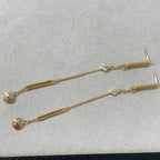GlowCHAINE CHAOS DIAMOND DROP EARRINGS