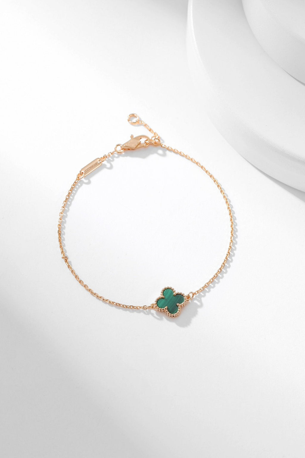 ¡®Glow¡¯CLOVER BRACELET MALACHITE 1 MOTIF