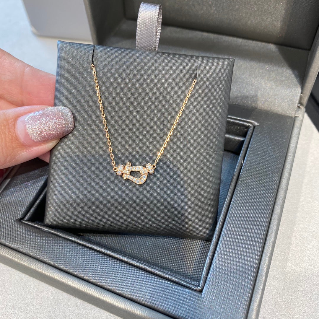 GlowFORCE 10 DIAMOND PINK GOLD NECKLACE MINI MODEL