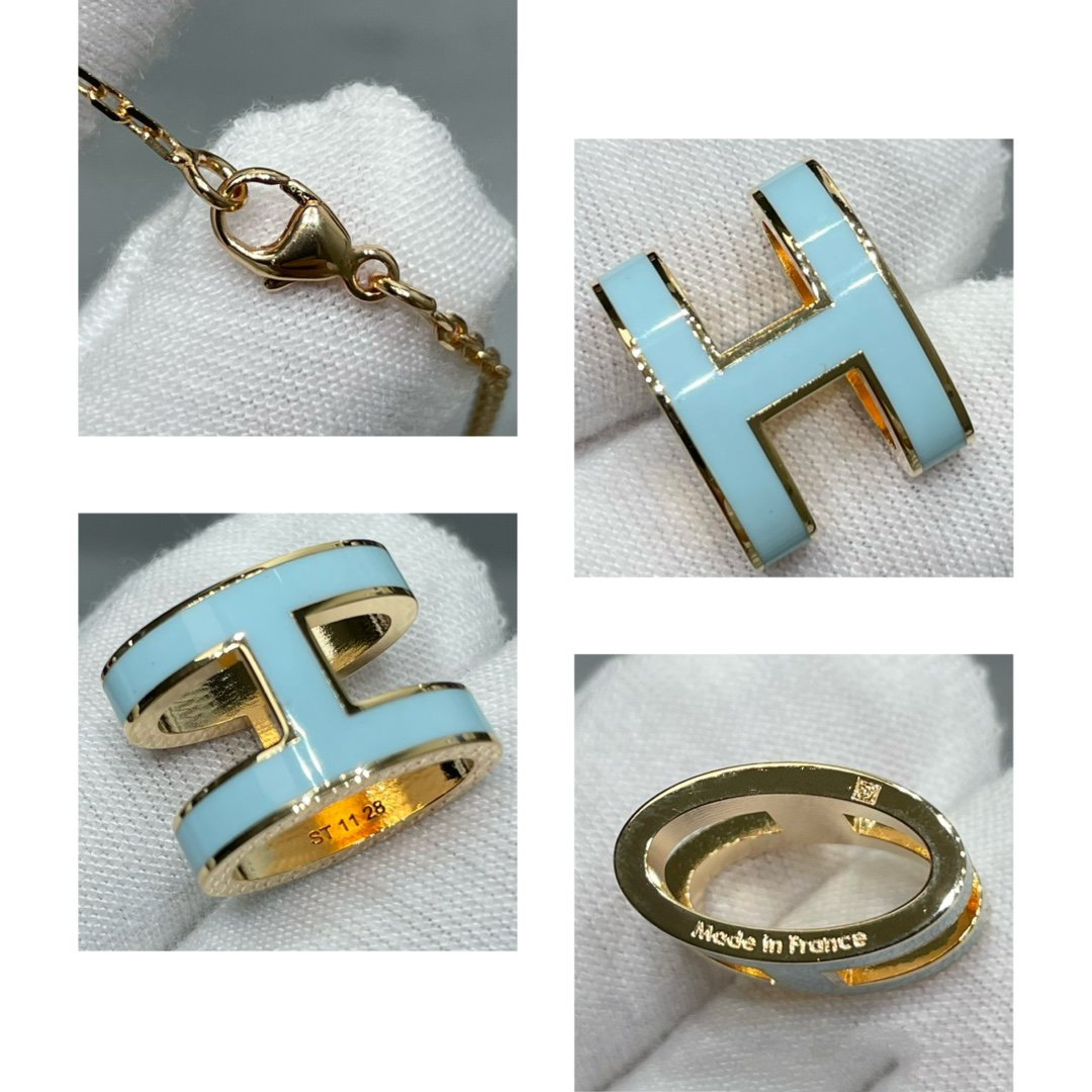 GlowPOP H SKY BLUE NECKLACE