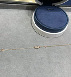 GlowFORCE 10 DIAMOND CHAIN LINK PINK GOLD BRACELET