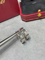 GlowLOVE 5.5MM 1 DIAMOND EARRINGS