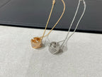 GlowLIENS EVIDENCE DIAMOND PAVED NECKLACE