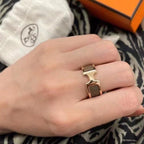 GlowOLYMPE PINK GOLD RING
