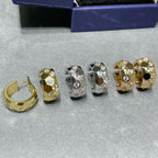 GlowBEE LOVE DIAMOND HOOP EARRINGS