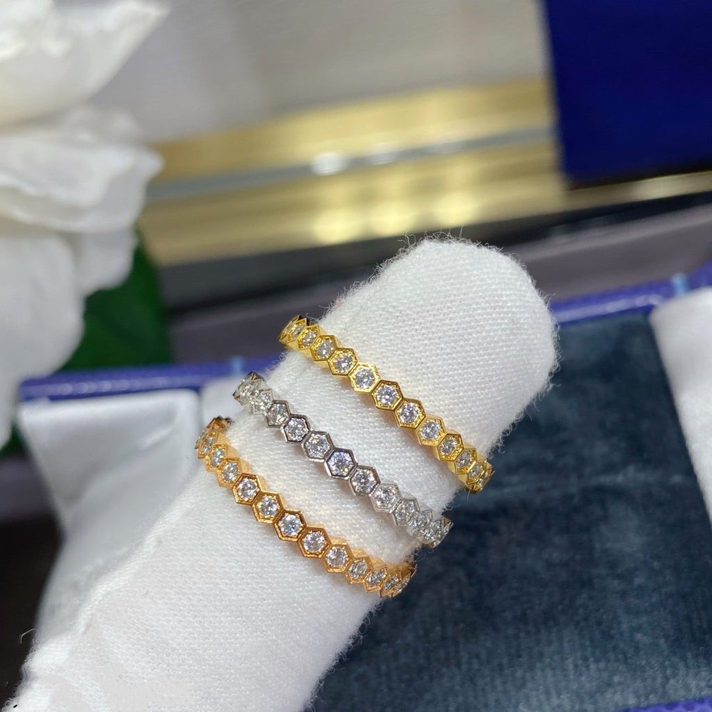GlowBEE LOVE DIAMOND PAVED SMALL RING