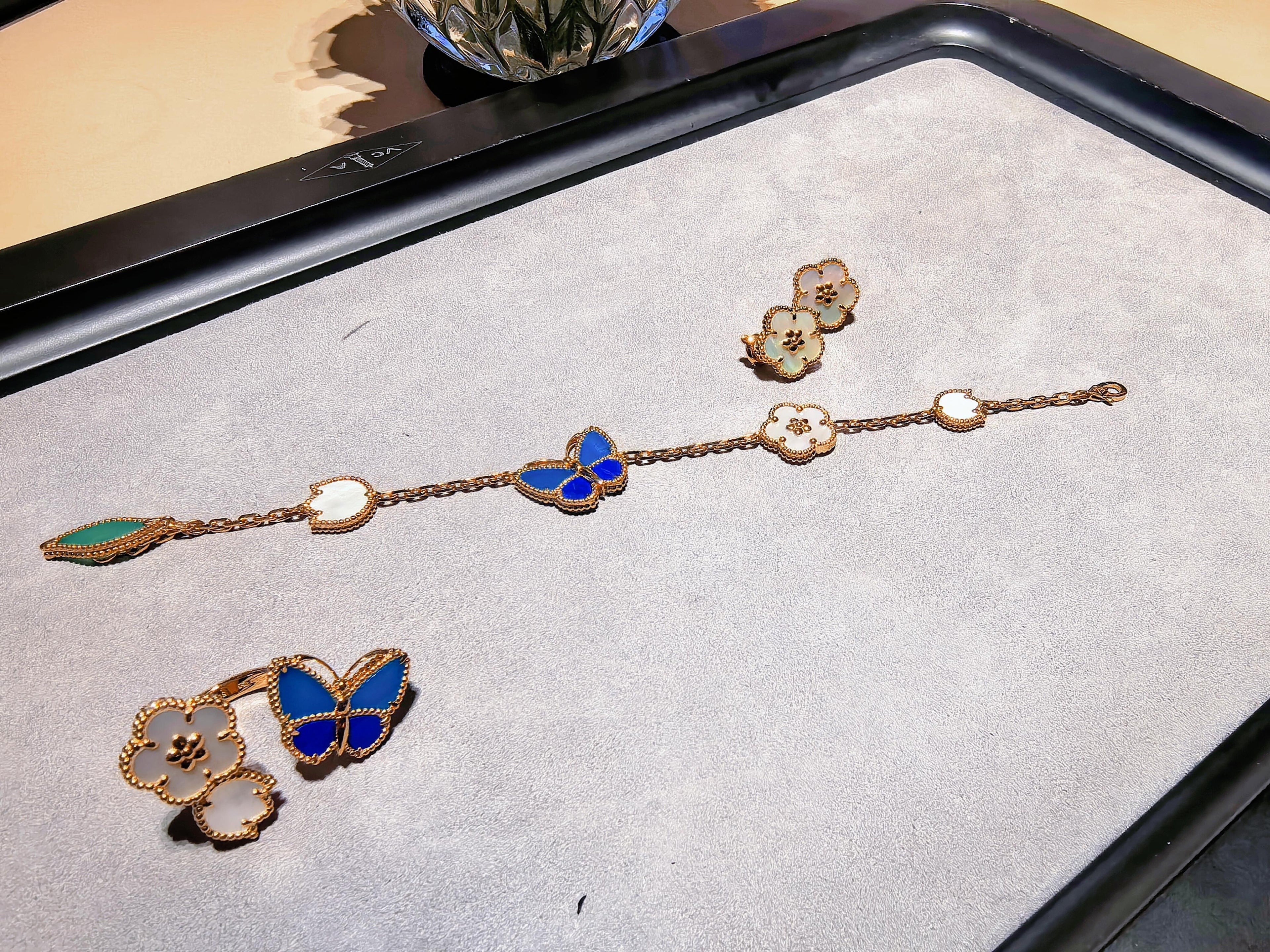 [Glow]2026 NEW MODEL SPRING LUCKY 3 MOTIF GOLD RING