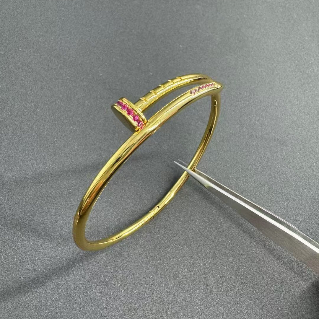 [Glow]JUSTE BRACELET 2.5MM DIAMONDS NEW