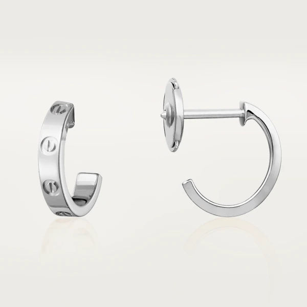GlowLOVE EARRINGS 2.65MM SILVER