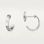 GlowLOVE EARRINGS 2.65MM SILVER