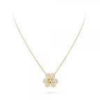 ¡®Glow¡¯FLOWER DIAMOND NECKLACE
