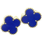 ¡®Glow¡¯CLOVER MINI 9.5MM TURQUOISE EARRINGS