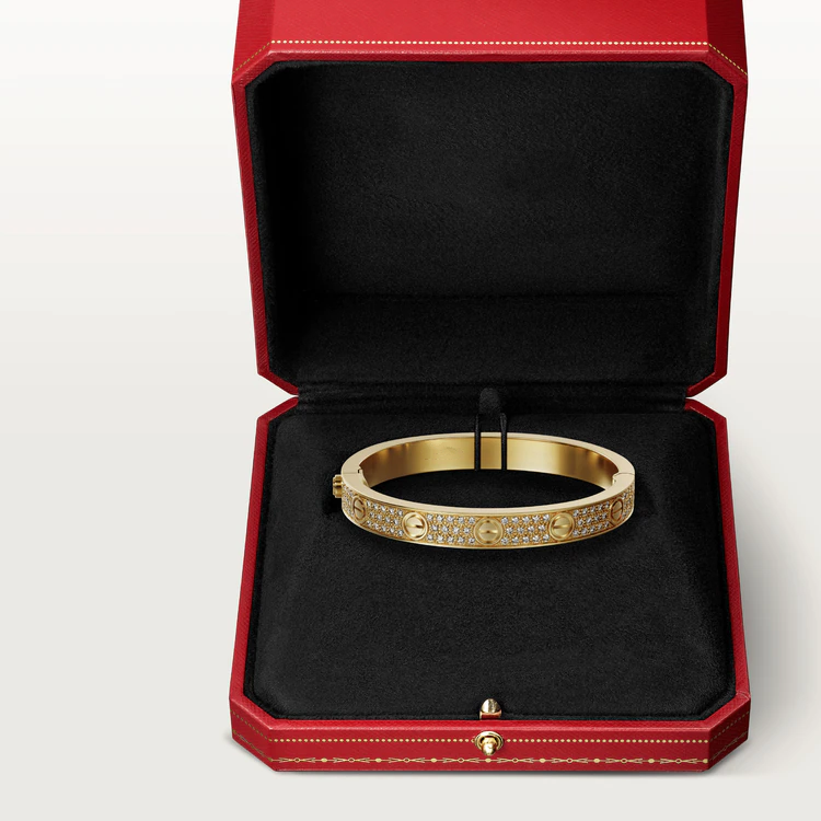 GlowLOVE BRACELET 6.1MM DIAMOND-PAVED