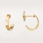 GlowLOVE EARRINGS 2.65MM PINK GOLD