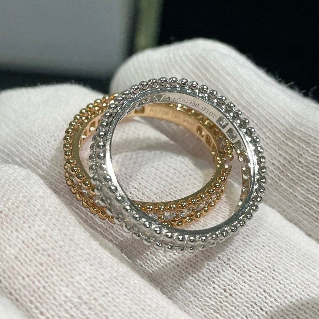 ¡®Glow¡¯PERLEE DIAMOND ROSE GOLD RING