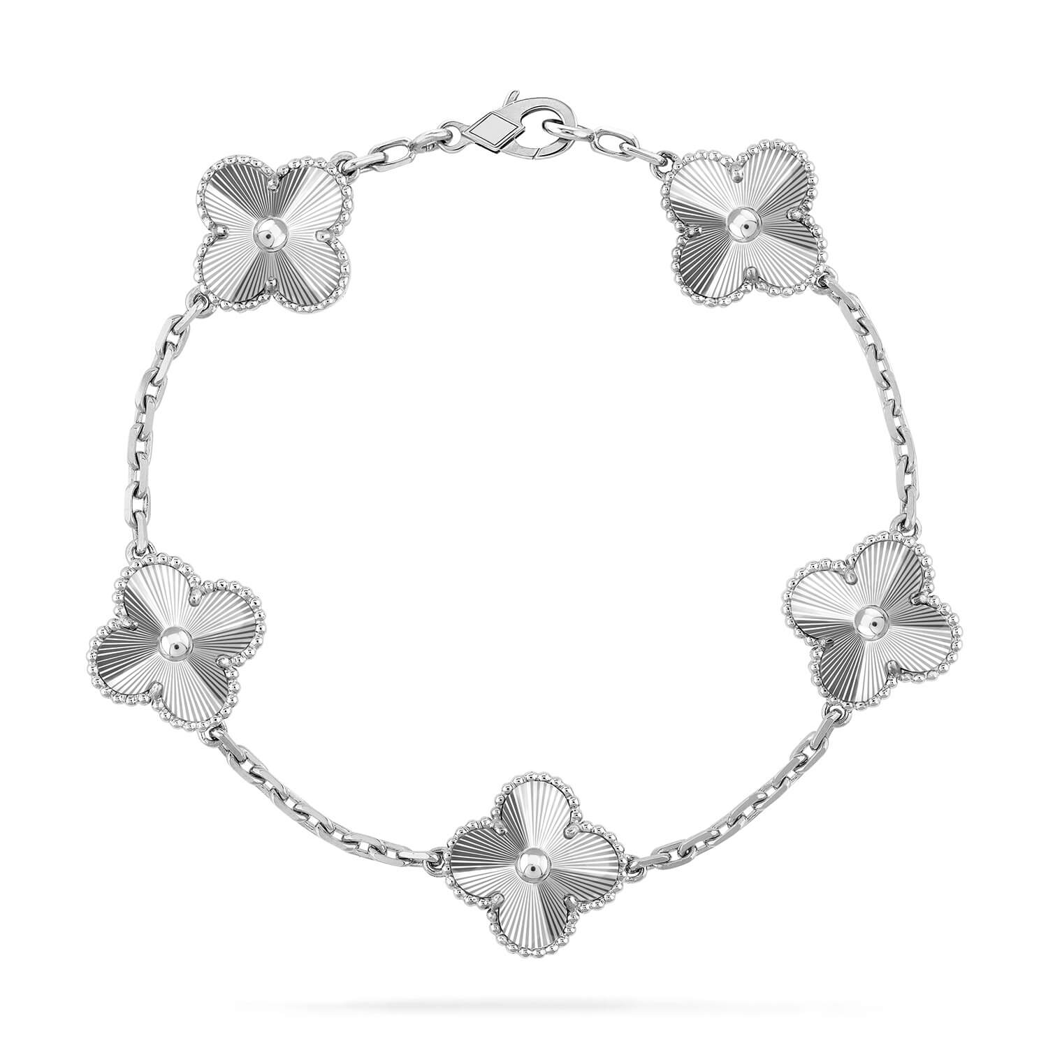 [Glow]New  CLOVER 5 MOTIF LASER BRACELET COLLECTION