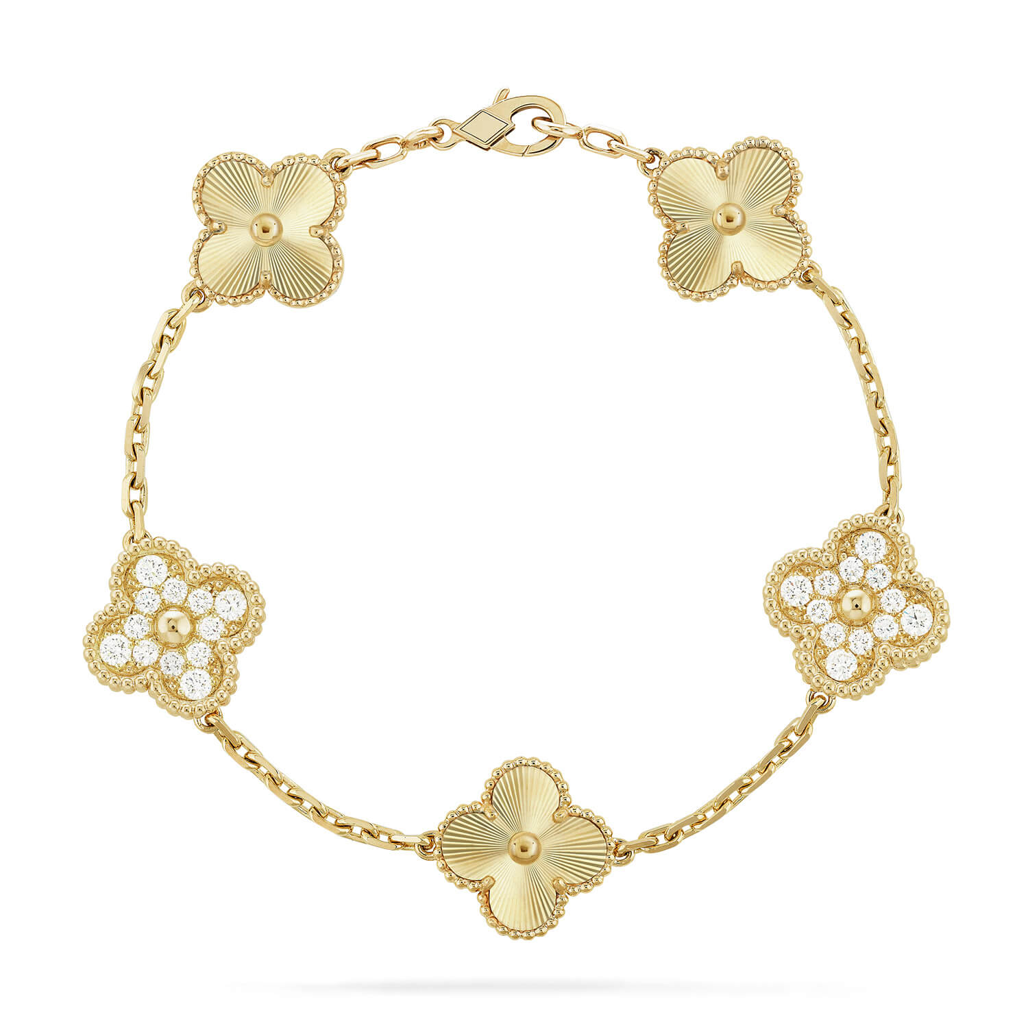 [Glow Jewelry] CLOVER 5 MOTIF LASER BRACELET COLLECTION