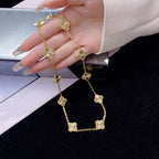 ¡®Glow¡¯CLOVER 10 MOTIFS LASER NECKLACE