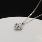 ¡®Glow¡¯CLOVER MINI 9.5MM PENDANT DIAMOND NECKLACE