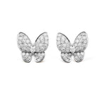 ¡®Glow¡¯BUTTERFLY ALL DIAMOND EARRINGS