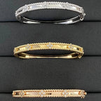 ¡®Glow¡¯CLOVER BRACELET 4MM DIAMONDS