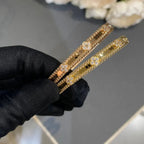 ¡®Glow¡¯CLOVER BRACELET 4MM DIAMONDS