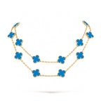 ¡®Glow¡¯CLOVER 20 MOTIFS TURQUOISE GOLD
