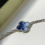 [Glow Jewelry]CLOVER 5 MOTIF PIETERSITE BRACELET COLLECTION