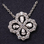 GlowLOOP NECKLACE FULL MOTIF DIAMOND 16MM MULTIPLE COLORS